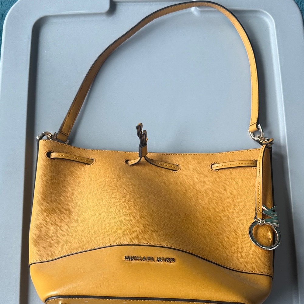 Michael Kors Mustard Yellow Shoulder Bag